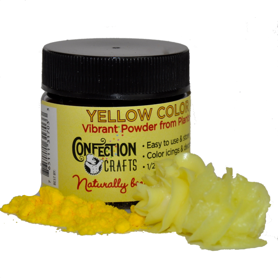 Yellow Powder Color for Creams/Icing